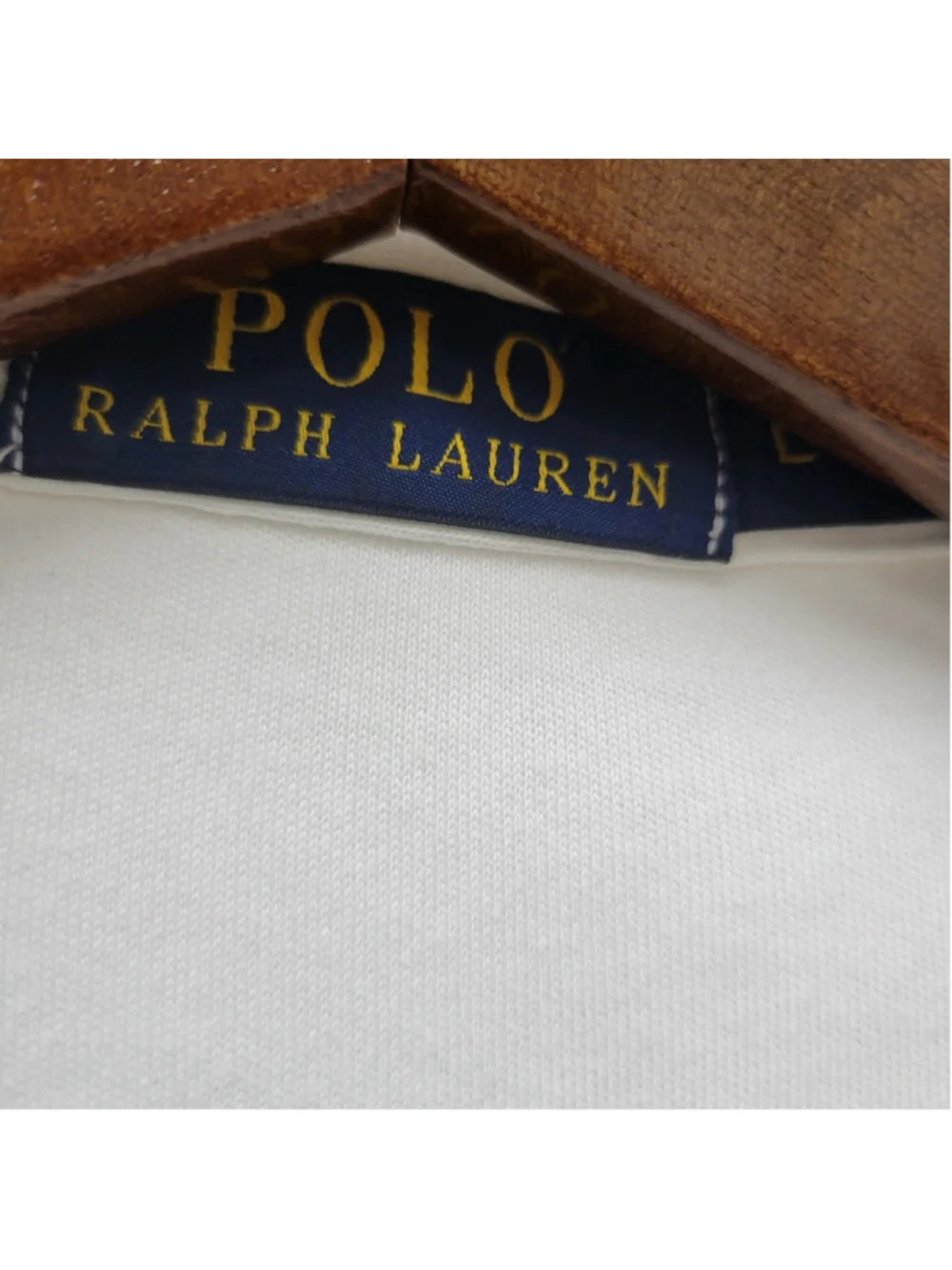 Polo Ralph Lauren Men's 100% White Classic Fit Polo Shirt Size Large Pre-owned